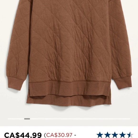 Old Navy Oversized Quilted Sweater - Picture 4 of 9